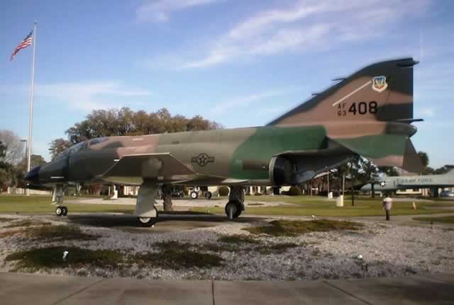 F-4C Phantom II, Serial Number 63-7408, at Tyndall Air Force Base, Florida  F-4C Phantom II, Serial Number 63-7408, at Tyndall Air Force Base, Florida